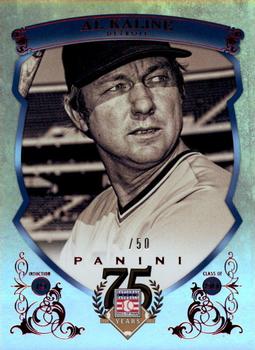 2014 Panini Hall of Fame 75th Year Anniversary - Blue Frame Red #51 Al Kaline Front