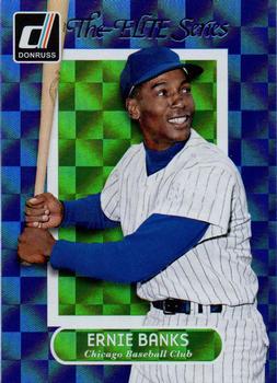 2014 Panini Hall of Fame 75th Year Anniversary - Elite Series #10 Ernie Banks Front