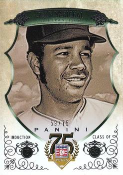 2014 Panini Hall of Fame 75th Year Anniversary - Base Green Frame #55 Juan Marichal Front