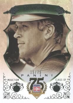 2014 Panini Hall of Fame 75th Year Anniversary - Base Green Frame #91 Cal Ripken Jr. Front