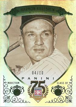 2014 Panini Hall of Fame 75th Year Anniversary - Green Frame Green #59 Harmon Killebrew Front