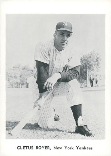 1961 Jay Publishing New York Yankees #NNO Cletis Boyer Front
