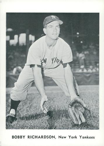 1961 Jay Publishing New York Yankees #NNO Bobby Richardson Front