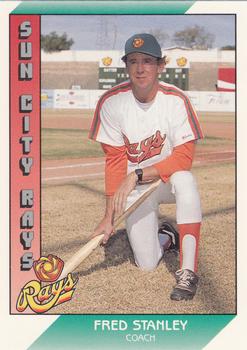 1991 Pacific Senior League #6 Fred Stanley Front