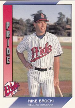 1991 Pacific Senior League #92 Mike Brocki Front