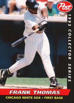 1993 Post Cereal #14 Frank Thomas Front