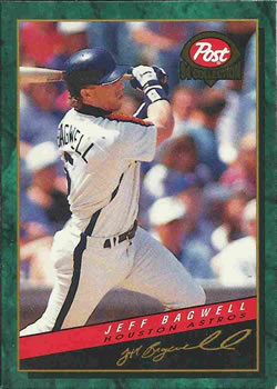 1994 Post Cereal #29 Jeff Bagwell Front
