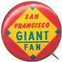 1965 Guy's Potato Chips Pins #NNO San Francisco Giant Fan Front