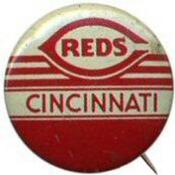 1950 American Nut & Chocolate Co. Team Pins (PR3-8) #NNO Cincinnati Reds Front