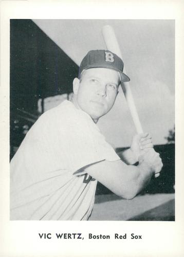 1961 Jay Publishing Boston Red Sox Set A #NNO Vic Wertz Front
