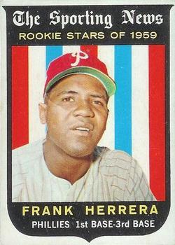 1959 Topps Venezuelan #129 Frank Herrera Front