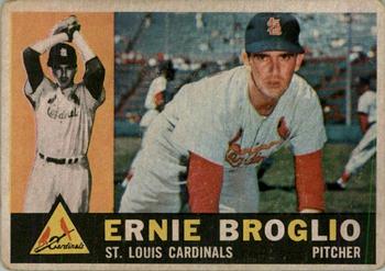 1960 Topps Venezuelan #16 Ernie Broglio Front