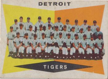 1960 Topps Venezuelan #72 Detroit Tigers / Check List 2nd Series: 89-176 Front