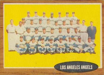 1962 Topps Venezuelan #132 Los Angeles Angels Front