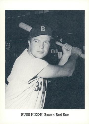1963 Jay Publishing Boston Red Sox Set A #NNO Russ Nixon Front