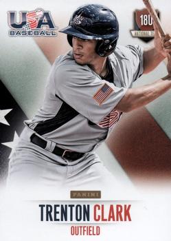2014 Panini USA Baseball #34 Trenton Clark Front