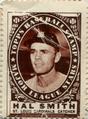 1961 Topps - Stamps #NNO Hal R. Smith Front