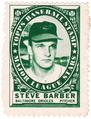 1961 Topps - Stamps #NNO Steve Barber Front