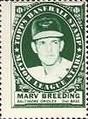 1961 Topps - Stamps #NNO Marv Breeding Front