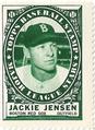 1961 Topps - Stamps #NNO Jackie Jensen Front