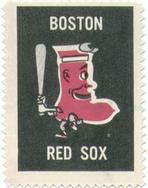 1962 Topps - Stamps #NNO Boston Red Sox Logo Front
