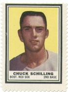 1962 Topps - Stamps #NNO Chuck Schilling Front