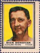 1962 Topps - Stamps #NNO Dick Donovan Front