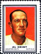 1962 Topps - Stamps #NNO Al Heist Front