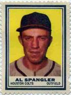 1962 Topps - Stamps #NNO Al Spangler Front