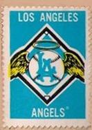 1962 Topps - Stamps #NNO Los Angeles Angels Logo Front