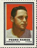 1962 Topps - Stamps #NNO Pedro Ramos Front