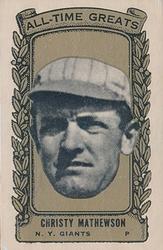 1963 Bazooka All-Time Greats - Silver #4 Christy Mathewson Front