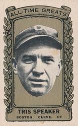 1963 Bazooka All-Time Greats - Silver #24 Tris Speaker Front