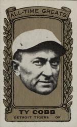 1963 Bazooka All-Time Greats - Silver #35 Ty Cobb Front