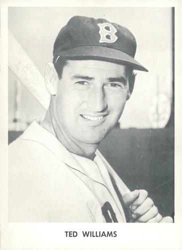 1958 Jay Publishing Boston Red Sox Set A #NNO Ted Williams Front