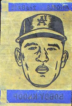 1965 Topps - Transfers #NNO Bobby Knoop Front