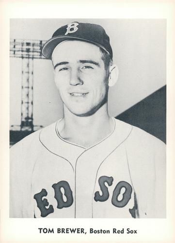 1960 Jay Publishing Boston Red Sox Set A #NNO Tom Brewer Front