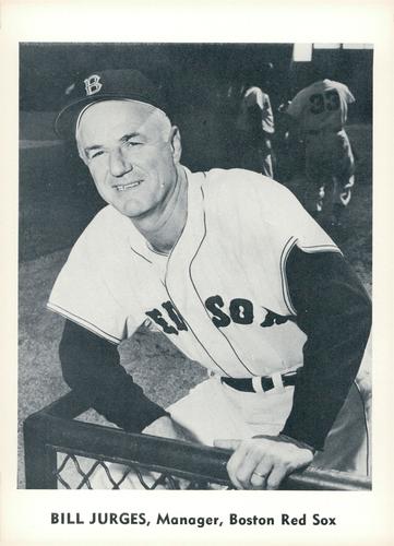 1960 Jay Publishing Boston Red Sox Set A #NNO Bill Jurges Front