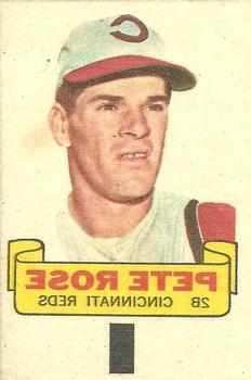 1966 Topps - Rub-Offs #NNO Pete Rose Front