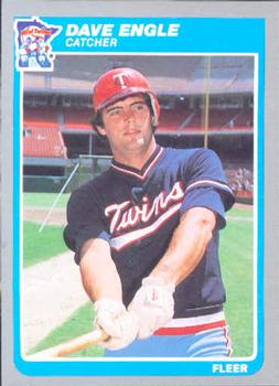1985 Fleer #276 Dave Engle Front