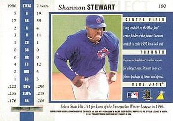 1997 Select #160 Shannon Stewart Back