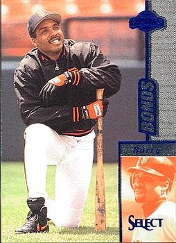1997 Select #26 Barry Bonds Front