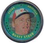 1971 Topps - Coins #111 Rusty Staub Front