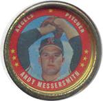 1971 Topps - Coins #112 Andy Messersmith Front