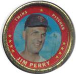 1971 Topps - Coins #12 Jim Perry Front