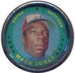 1971 Topps - Coins #135 Mack Jones Front