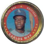 1971 Topps - Coins #144 Carlos May Front