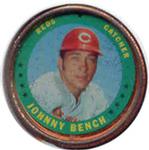 1971 Topps - Coins #149 Johnny Bench Front