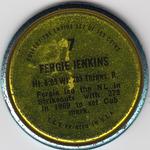 1971 Topps - Coins #7 Fergie Jenkins Back