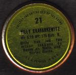 1971 Topps - Coins #21 Billy Grabarkewitz Back